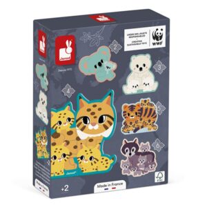 5 Puzzles Evolutivos de Animales - Janod