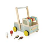 Carrito andador de madera - Camión de helados - Janod