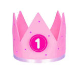 Corona de Cumpleaños Rosa