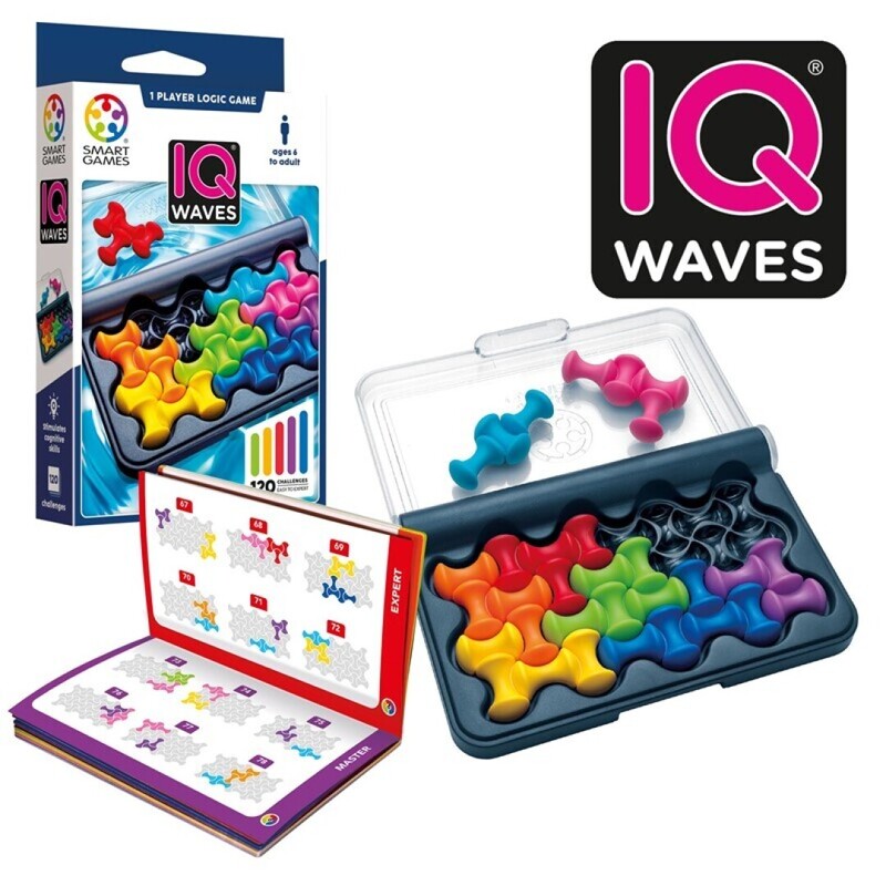 IQ-WAVES-1JUG-6-SMARTGAMES_3706_1 IQ WAVES +1JUG +6 SMARTGAMES