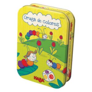 LA ORUGA DE COLORES. JUEGO DE DADOS HABA