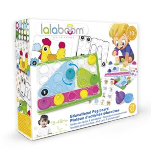 Tablero de Clavijas y Actividades - LALABOOM