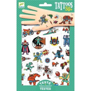 Tatuajes héroes contra villanos