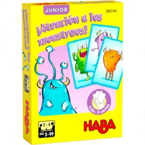Juego de Cartas ¡Atención a los Monstruos! - HABA